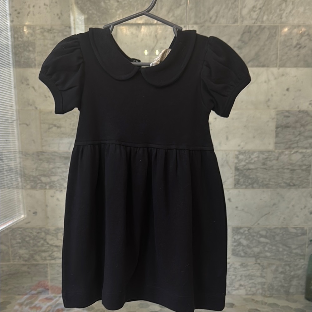 Kate Quinn Black Dress with Peter Pan Collar